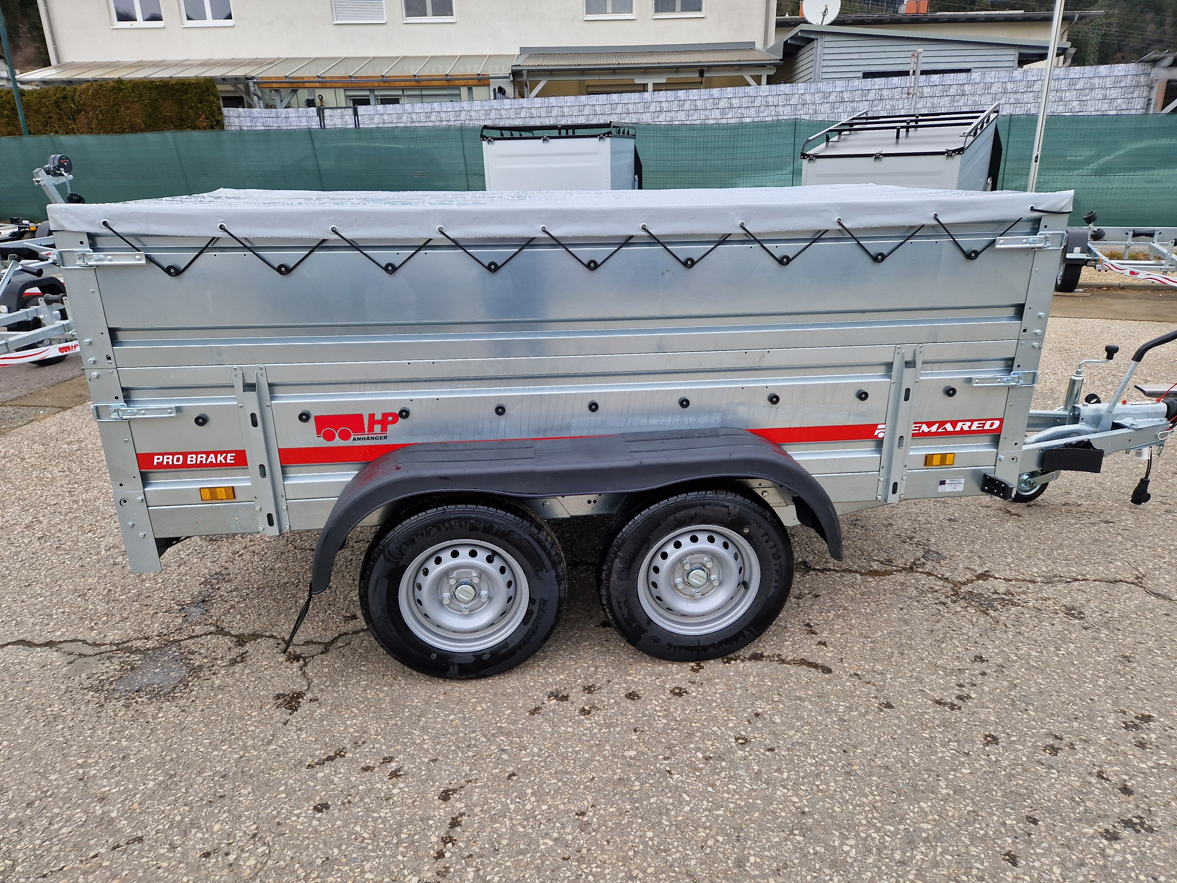 PKW-Anhänger, Autoanhänger, HP 2612 TA20, 2630x1250x800mm, 2000 kg Tandem